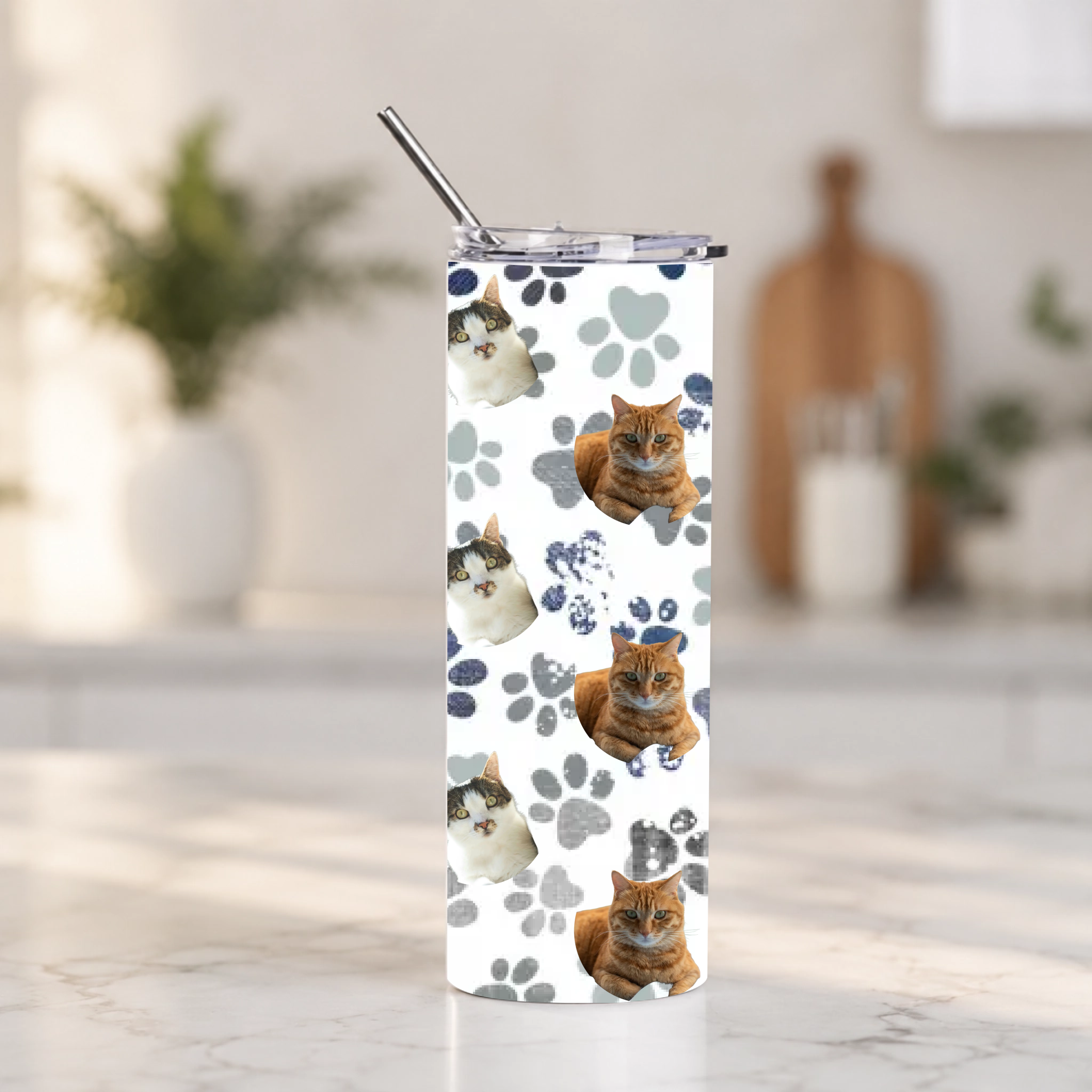 Ποτήρι Θερμός 600ml - Φατσούλες Κατοικιδίων