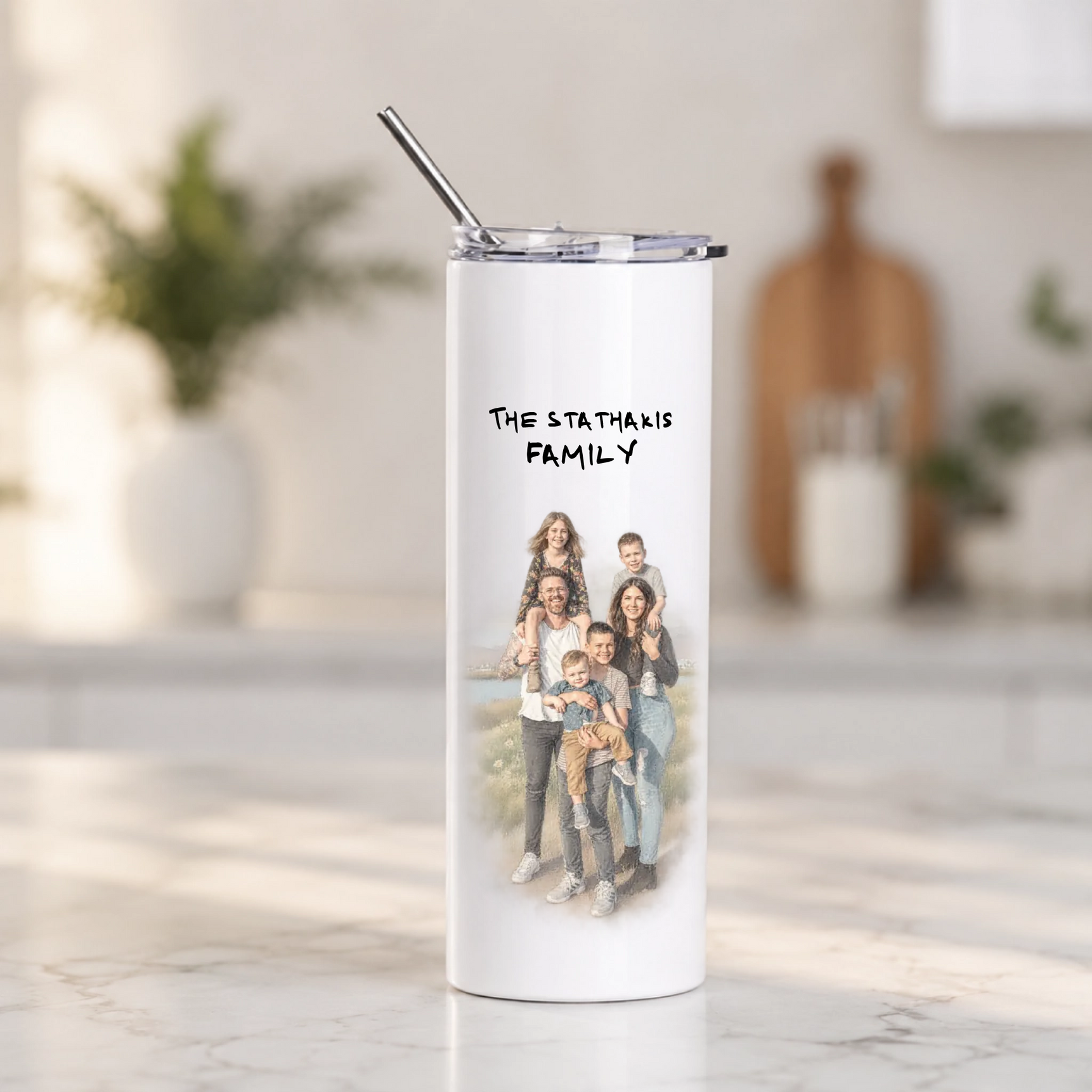 Ποτήρι Θερμός 600ml - Φωτογραφία Οικογένειας