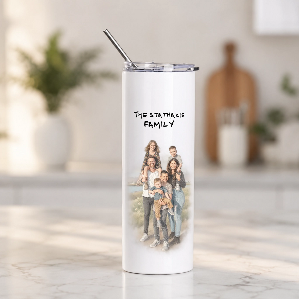 Ποτήρι Θερμός 600ml - Φωτογραφία Οικογένειας