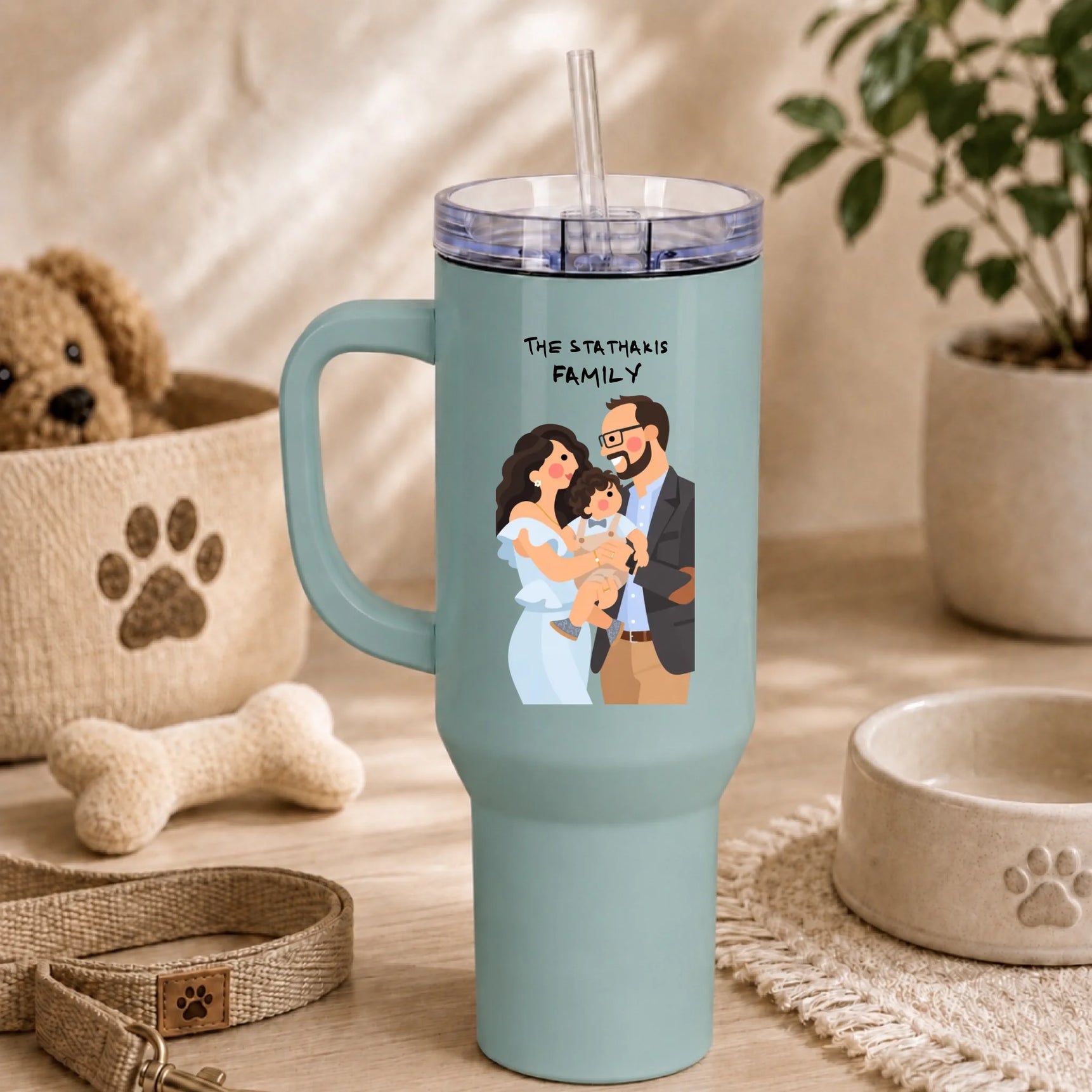 tumbler-40oz-mockup-green